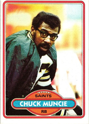 1980 topps football saints - 1980, #40