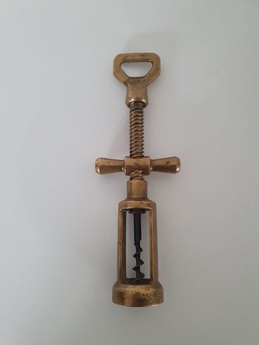 Brass corkscrew - brass,