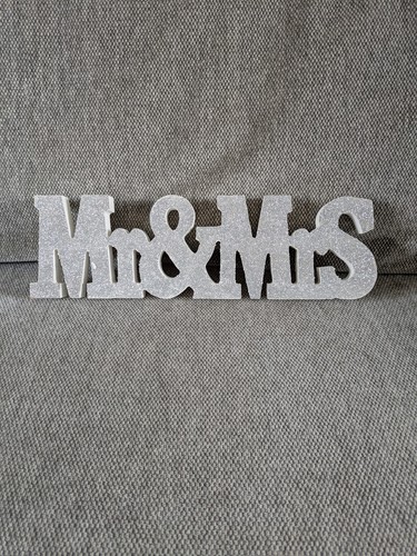 Wedding table sign mrs - sign,