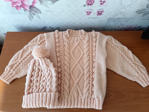 Lovely hand knitted childs - lovely,