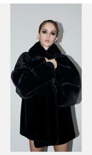 Zara Women's Faux Fur Coat