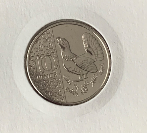 Rare 2023 10p capercaillie - rare,