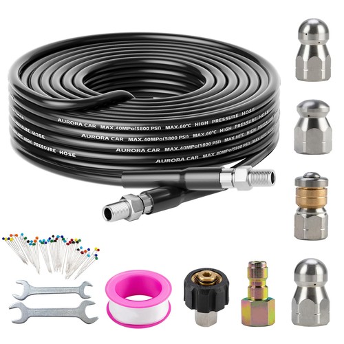 Sewer jetter kit for - sewer, pressure