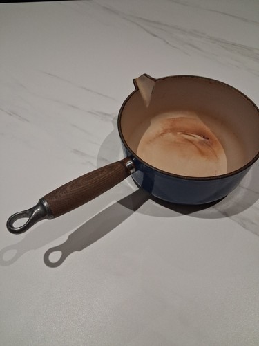 Creuset saucepan cast iron - le,