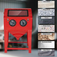 Sand Blasting Cabinet 220L Red