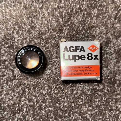 Agfa loupe magnifier - 8x,