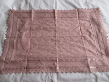 Pair of  PORTFOLIO home pillow cases with  broderie  anglaise BORDER
