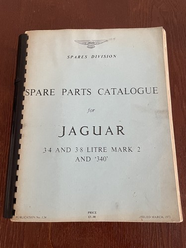 Jaguar spare parts - spare, catalogue