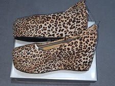 Casandra leopard suede shoe
