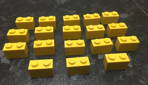 Vintage lego yellow 1x2 - lego,