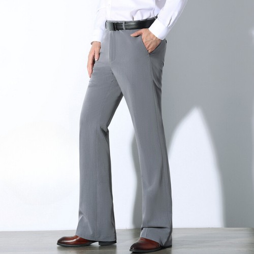 Men bell bottom - men, stretch
