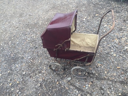 Vintage dolls pram - vintage,