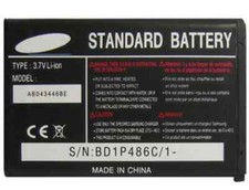 Samsung AB043446BE Battery | Genuine Replacement | E250, X200, E1080 & More