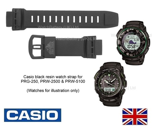 Prg 250 casio watch strap - prg-250, band