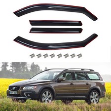 Wind Deflectors | For Volvo V70 / XC70 MK3 (2007-2017) 5-Door Estate 4pc Set