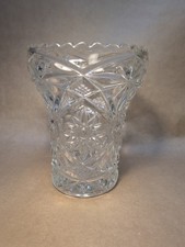 Vintage Art Deco Clear Pressed