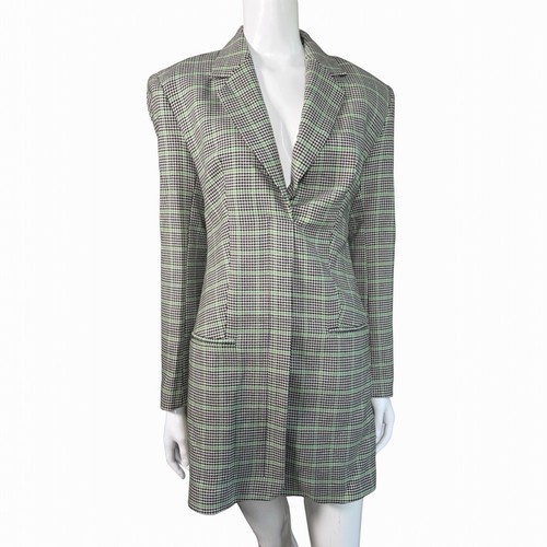 Zara houndstooth blazer dress - houndstooth,