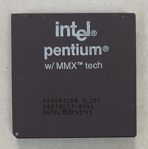 Intel pentium mmx sl2ry - mmx, /
