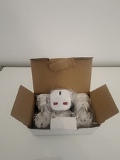 1 Box Containig X6 Euro European Travel Adaptor 2 Pin Plugs