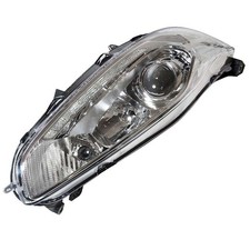 Headlight Silver Bezel Led Drl