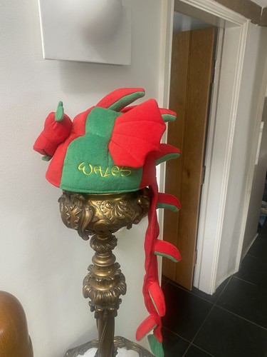 Wales supporters dragon hat - wales,