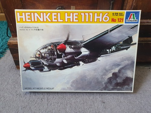 121 italeri heinkel he - 1:72,