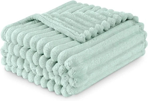 Chunky cord ribbed blanket - cord,