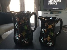 Vintage Jackfield Pair Of