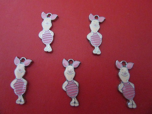 Piglet charms pendants - piglet,