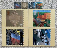 PHQ 207, MILLENNIUM WORKERS TALE, ROYAL MAIL STAMP POSTCARDS + MATCHING STAMPS