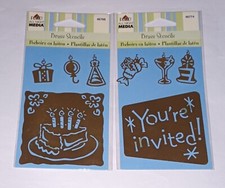 Brass Stencils Embossing