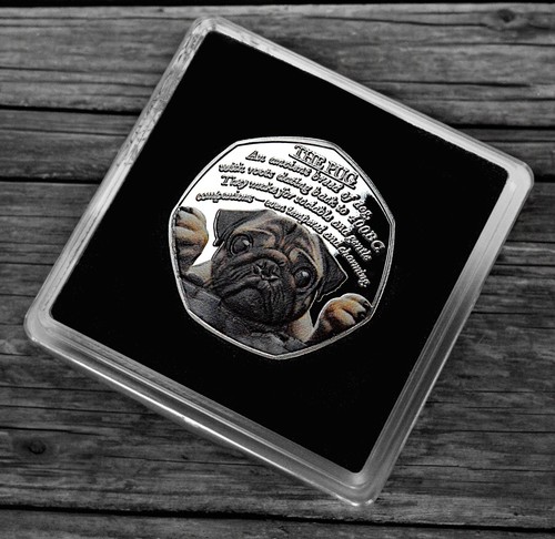 The pug silver commemorative - pug,