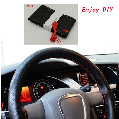 Diy leather car steering - diy,