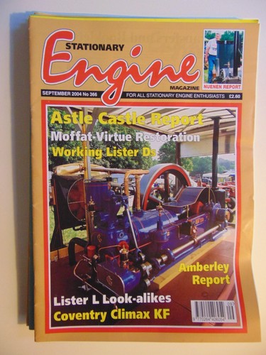 Stationary engine magazine - engine,