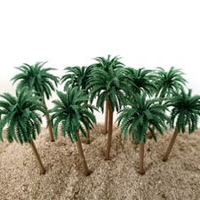 10Pcs 7cm Model Coconut Palm
