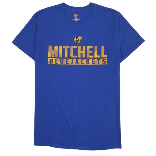 Hanes blue shirt tee - t,