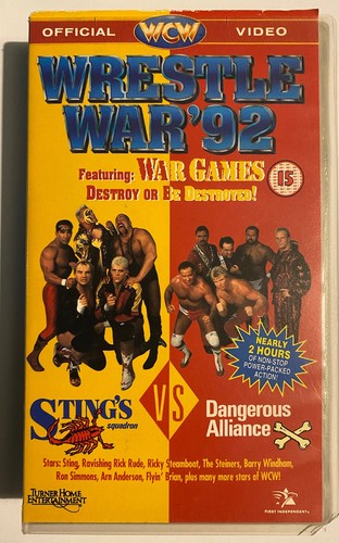Wcw wrestle war - war, vhs