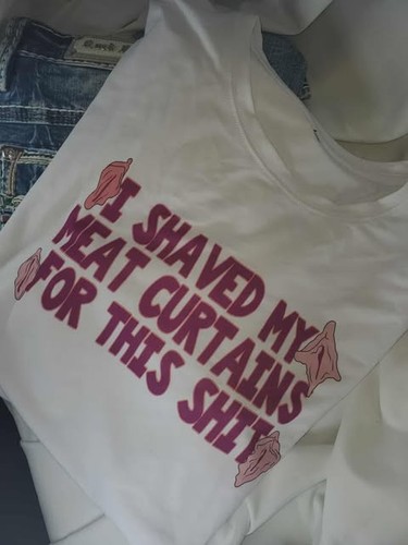 Shaved meat curtains for - my,