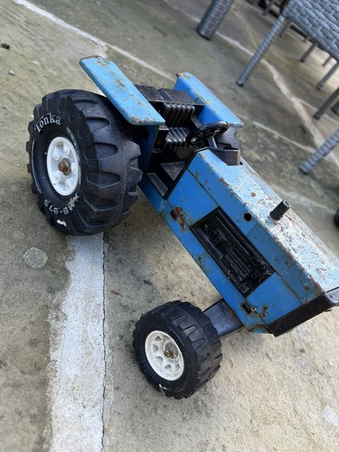 Vintage large blue tonka - blue,