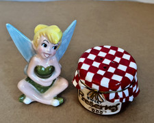 Disney Vintage Tinkerbelle Salt & Pepper Pots 1990's