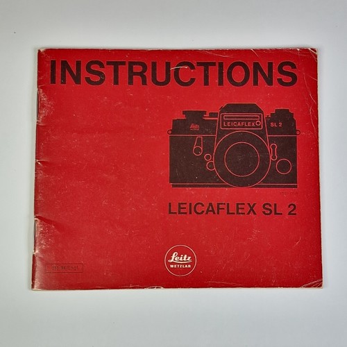 Leitz leicaflex sl2 camera - leicaflex,