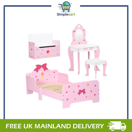4pcs kids bedroom furniture - 4pcs,