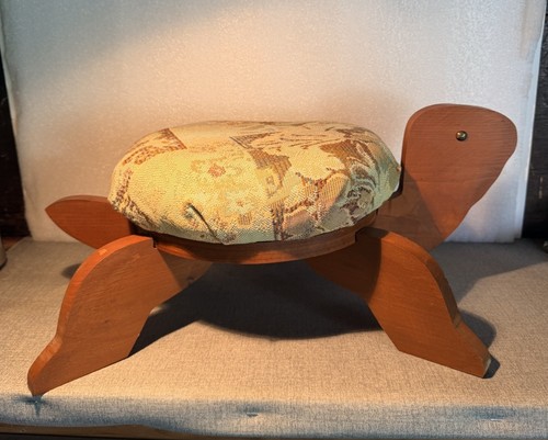 Vtg 70s mcm wooden - 70s,