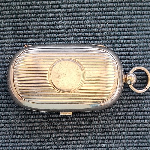 Mkd silver sovereign case - h'mkd,
