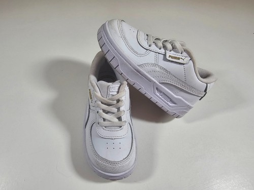 Puma kids white leather - puma,