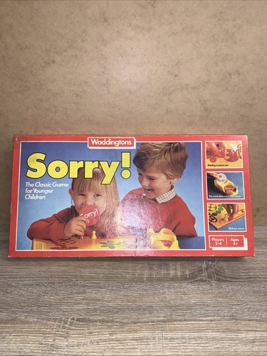 Vintage 1983 sorry board - 1983, sorry!