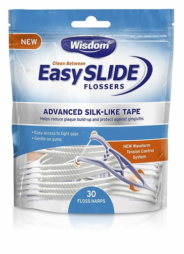 Wisdom easy slide flossers - easy,
