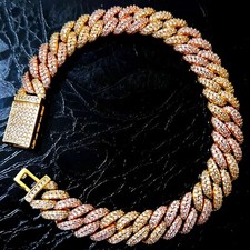 10mm Cuban Bracelet Miami Curb