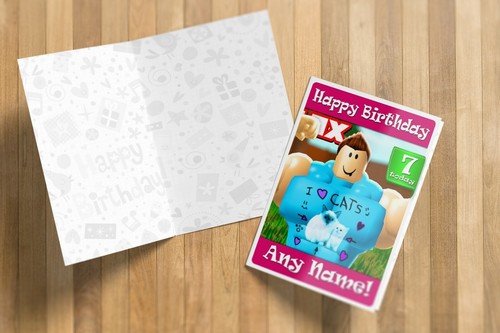 Roblox personalised birthday - roblox,