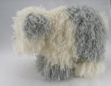 Knitting by post  knitting pattern in D/k  wool . cracker  old english sheep dog